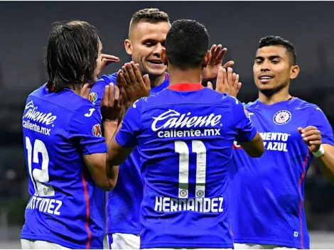 El equipo de Cabecita: Cruz Azul goleó a Querétaro en su regreso