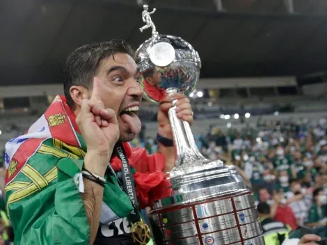 Locura: apenas ganó la Libertadores Abel Ferreira se acordó de Gallardo