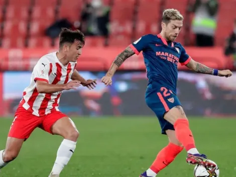 Así fue el debut del Papu Gómez con Sevilla: 1-0 al Almería por Copa del Rey