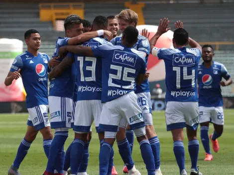 En un partido lleno de goles Millonarios ganó en su regreso al Campín