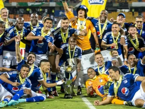 Festejo Azul: tres años de la Superliga de Millonarios en el Atanasio Girardot