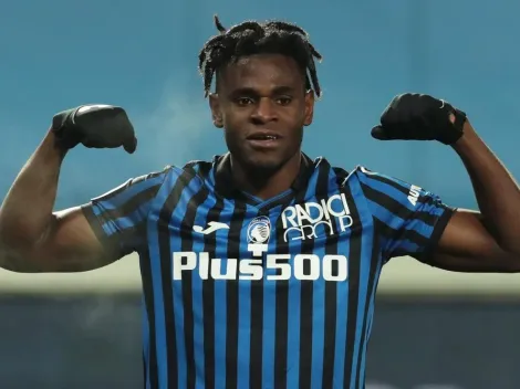 Atalanta, a la final de la Copa Italia, con un Duván Zapata intratable