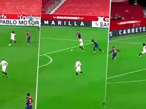 El golazo de Koundé al Barcelona con Sevilla: ¡y eso que juega de defensor!