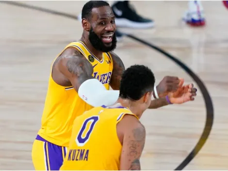 La mentalidad ganadora de LeBron James dejó atónito a Kyle Kuzma