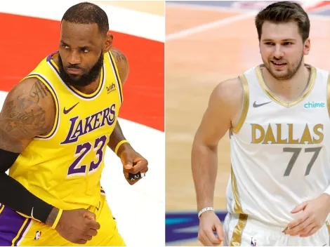 LeBron y Doncic: el cara y sello de los candidatos al MVP de NBA