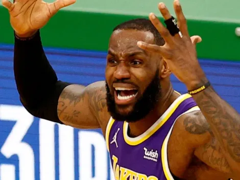 ¿Alcanzará a llegar al juego? LeBron James explotó contra el tráfico de LA