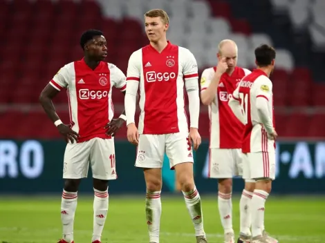 Edson terminó ensangrentado en el triunfo del Ajax