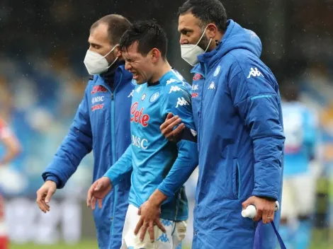 Napoli no contará con Hirving Lozano en la Europa League