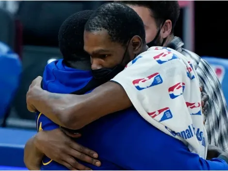 Kevin Durant habló de manera muy fría sobre el homenaje de los Warriors