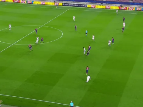 Video: Piqué rechazó para el medio y Mbappé lo dio vuelta para PSG