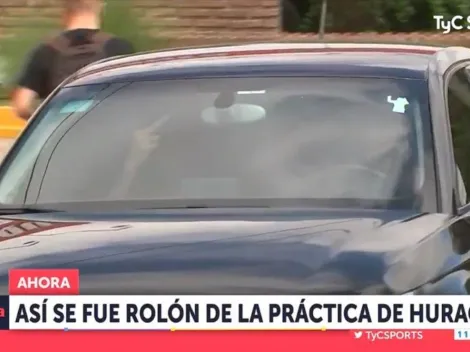 Lo quiere Riquelme para Boca y hoy se fue haciéndole gestos a los periodistas