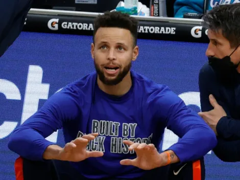 Alarma en Golden State: Curry no inició el juego Warriors vs. Hornets