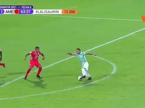 Locura total: terrible golazo de Jarlan Barrera en el clásico contra América