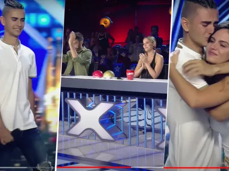 Video Got Talent: estaba nervioso, no creía en él, la rompió y se largó a llorar