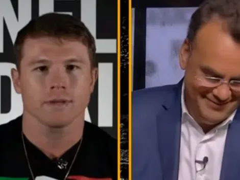 "No empiecen con sus ching... de siempre": Canelo abandona entrevista con Faitelson