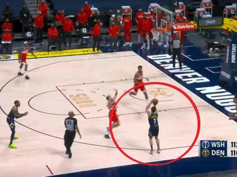 Video: Campazzo erró el triple más fácil de su vida sobre la chicharra y perdieron los Nuggets