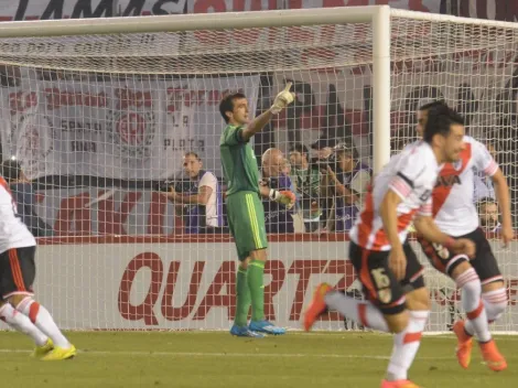 Barovero recordó la Sudamericana 2014 y el penal que le atajó a Boca