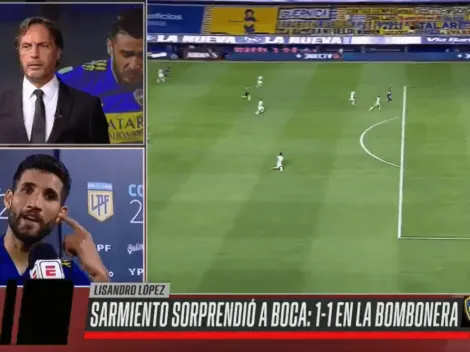 Lisandro López explicó por qué le dedicó su gol a Cali Izquierdoz