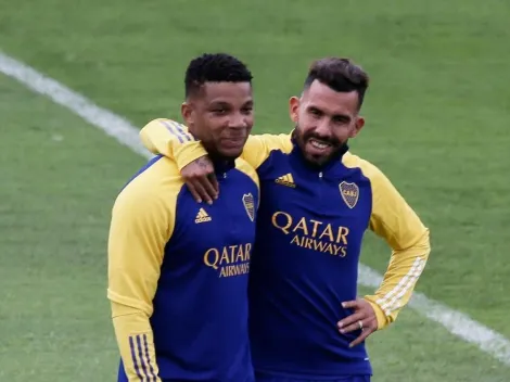 Las 3 fotos que subió Boca en la vuelta de Tevez a los entrenamientos