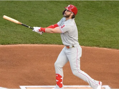 MLB: ¿Bryce Harper y su primer turno del Spring Training? ¡Descomunal cuadrangular!