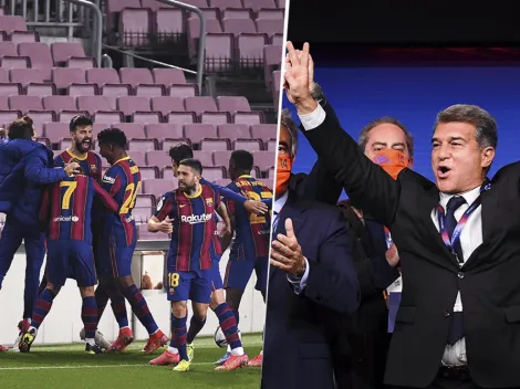 Laporta arrancó con todo: tenía todo arreglado con el Real Madrid, pero ahora lo quiere el Barcelona