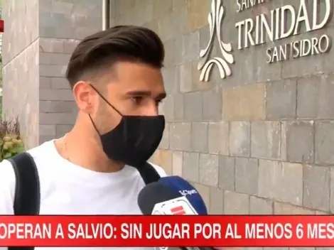 Medio año sin jugar: Salvio habló antes de operarse