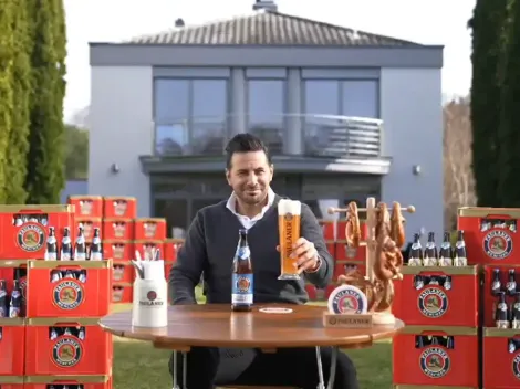 Claudio Pizarro también hace de actor en publicidad de cerveza