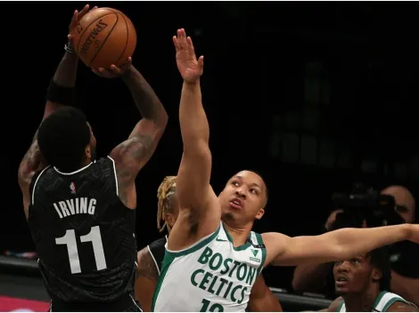 Irving no tuvo piedad y los Nets derrotaron a los Celtics