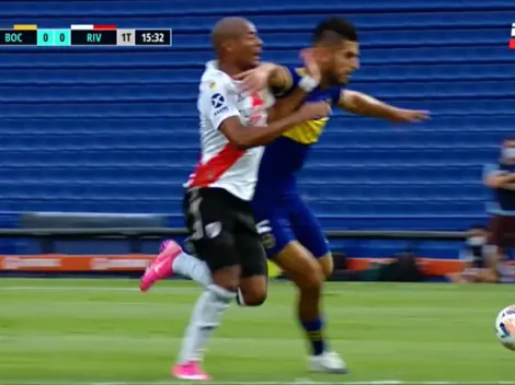 Carlos Zambrano metió manazo a De la Cruz en clásico contra River