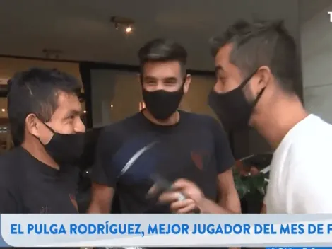 Le gritaron que lo quieren en Boca y el Pulga Rodríguez respondió