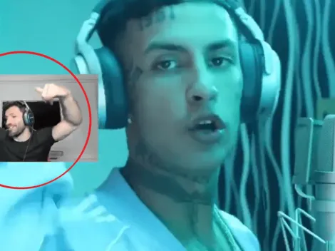 Video: el Kun Agüero se tiró unos pasos prohibidos con el tema de L-Gante y Bizarrap