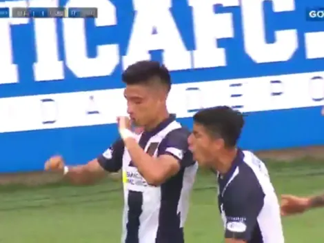 No le hizo caso a Bustos: José Manzaneda marcó el empate para Alianza Lima