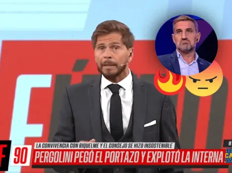 Vignolo le pegó a Cascini en F90: "Es una cuestión humana, de educación"