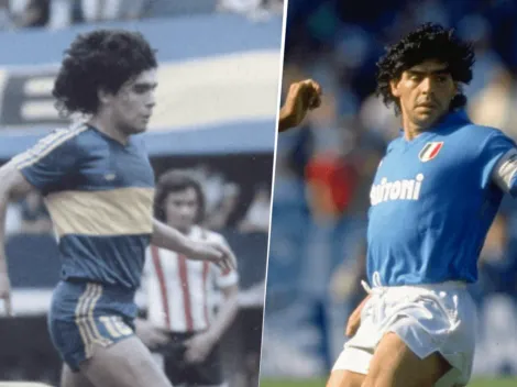 "Diego nos une": el saludo de Napoli a Boca por su cumpleaños