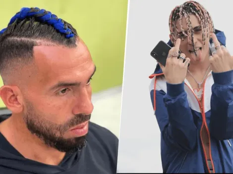 Instagram: Tevez metió una trenza en su nuevo look y Khea se puso como loco en los comentarios