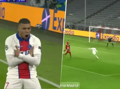 Mbappé en 2 minutos le marcó al Bayern Múnich: flojísima reacción de Neuer