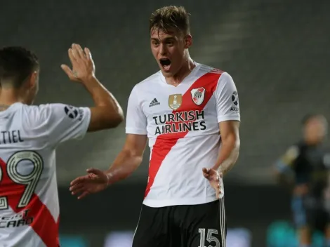 La sinceridad de Girotti tras su doblete con River: "Antes no estaba preparado"