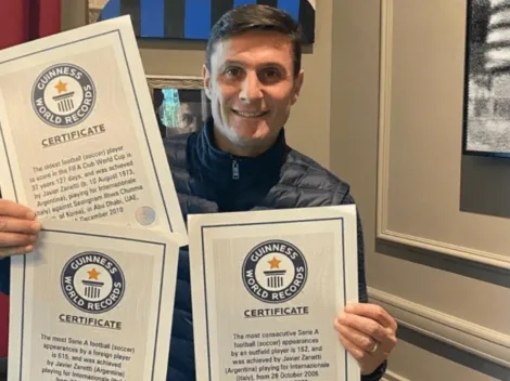 Buena, Pupi: Zanetti consiguió tres récords Guinness