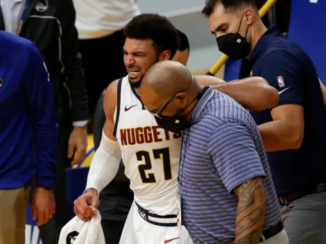 Se teme lo peor: las imágenes de la dura lesión de Jamal Murray