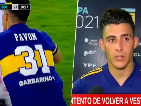 A Pavón le preguntaron si usa la 31 de Boca por River y aclaró todo