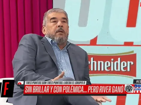 Chavo Fucks: "River viene ligando como perro bajo la mesa con los árbitros"