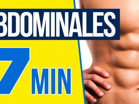 Ejercicios en casa: rutina de abdominales en 7 minutos
