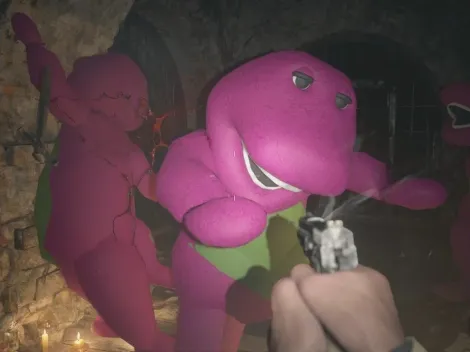 Barney invade Resident Evil Village en un terrorífico mod