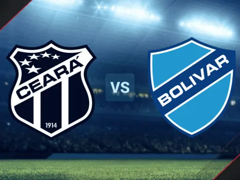 EN DIRECTO | VER ONLINE Ceará vs. Bolívar por la Copa Sudamericana: hora y canales de TV para seguir EN VIVO