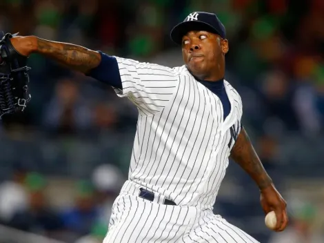 ¡Tiró un misil! Aroldis Chapman realizó el lanzamiento más rápido desde 2019