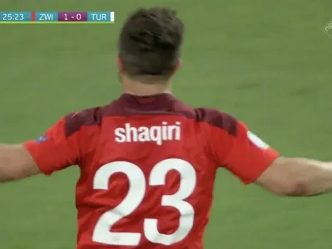 ¡Qué golazo! Shaqiri pone el 2-0 e ilusiona a Suiza