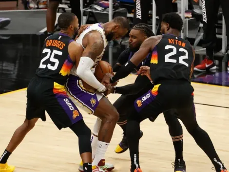 Jugador de los Suns con grandes palabras para LeBron James