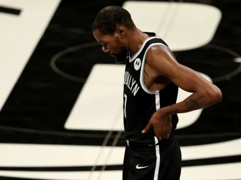 Kevin Durant se quedó sin nafta en el juego 7 de Nets vs. Bucks