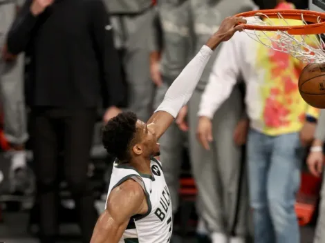 La increíble serie de Giannis Antetokounmpo en Bucks vs. Nets