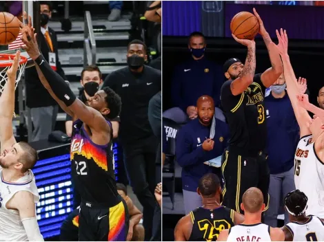 Deandre Ayton y Anthony Davis: Dos tiros ganadores similares